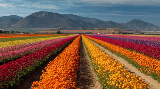 Multicolor Fields puzzle preview